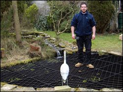 Here you can see the above-water installation process